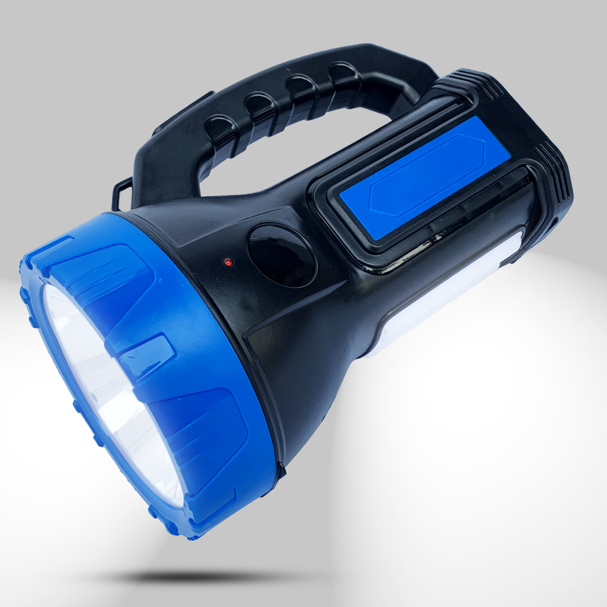 Pick Ur Needs 50 Watt+2 Tube ABS Quality Ultra Bright Rechargeable Long Range Torch 6 hrs Torch Emergency Light (Orange)
