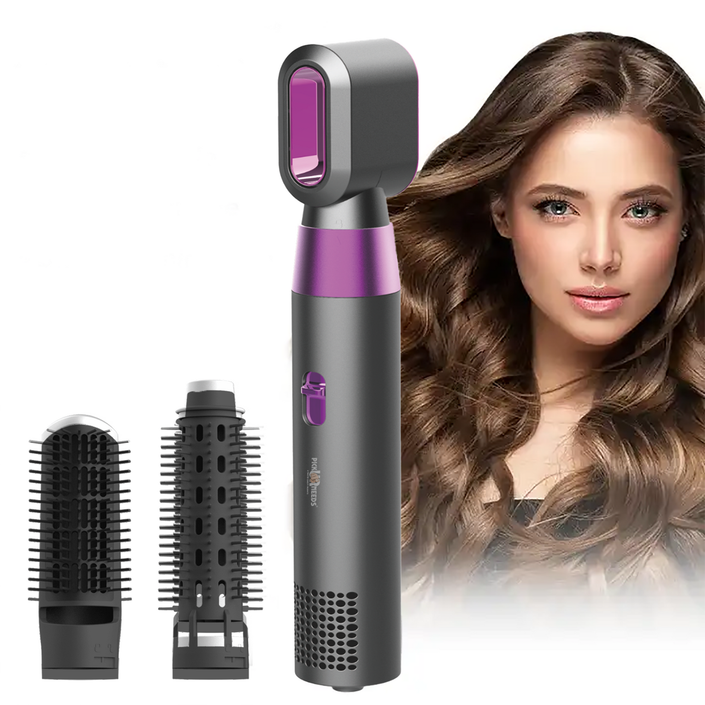 Pick Ur Needs Professional 3 in 1 Hair Dryer For Men & Women With Hair Comb + Blower