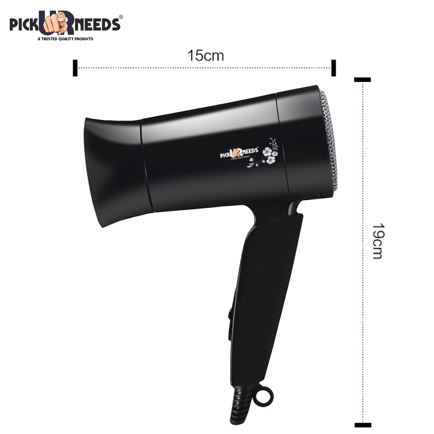 Pick Ur Needs 1800 Watt Professional Lightweight Stylish Salon Hair Dryer For Men & Women