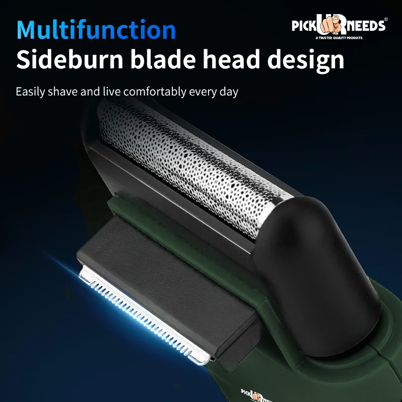 Pick Ur Needs Rechargeable Mini Single Blade Cordless Beard Hair Trimmer Razor Electric Face Body Professional Shaver For Men