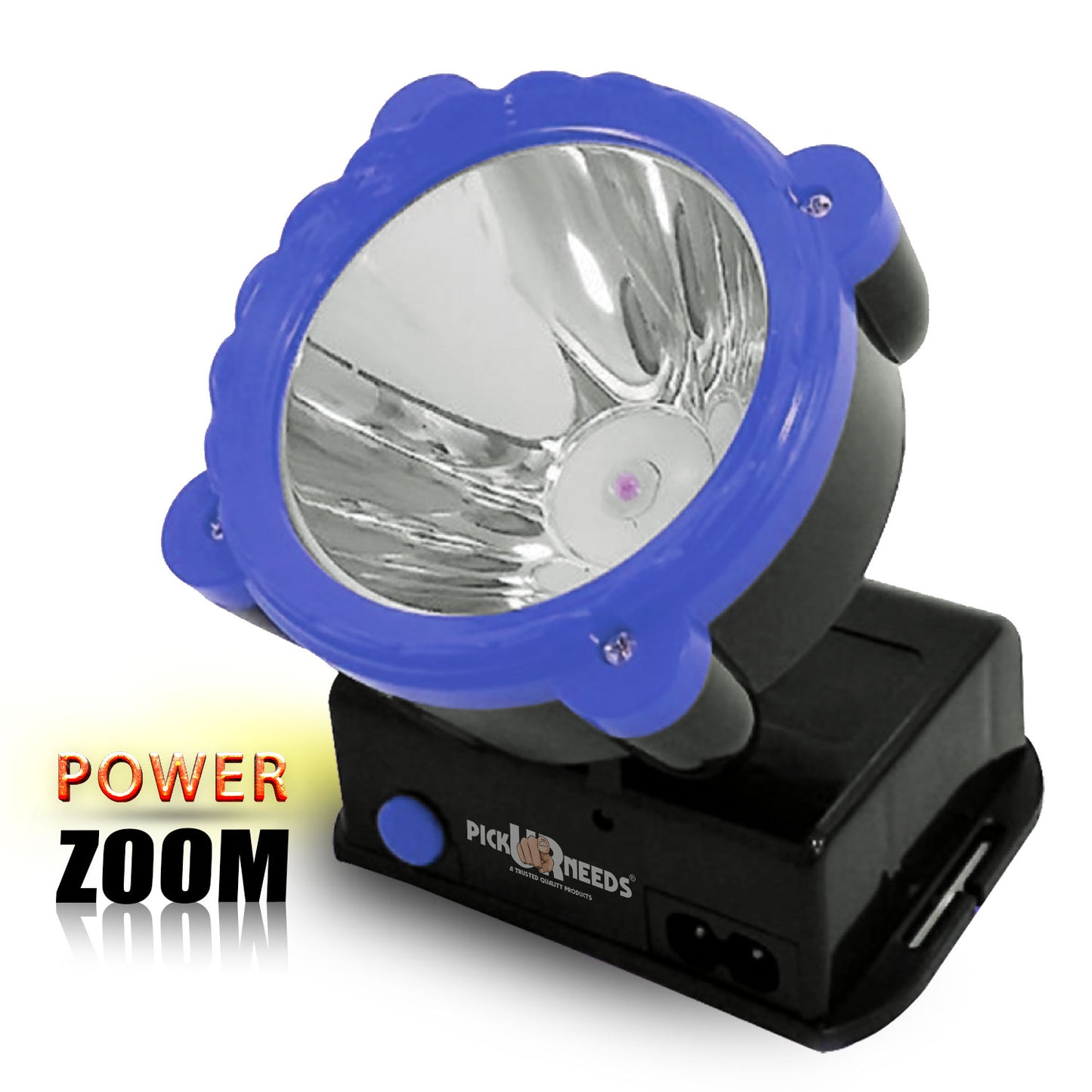 Pick Ur Needs Rechargeable 25W Head Light Laser LED Adjustable Head Lamp Torch Light 5 hrs Torch Emergency Light (Red)