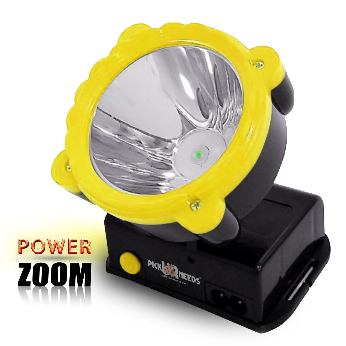 Pick Ur Needs Rechargeable 25W Head Light Laser LED Adjustable Head Lamp Torch Light 5 hrs Torch Emergency Light (Red)