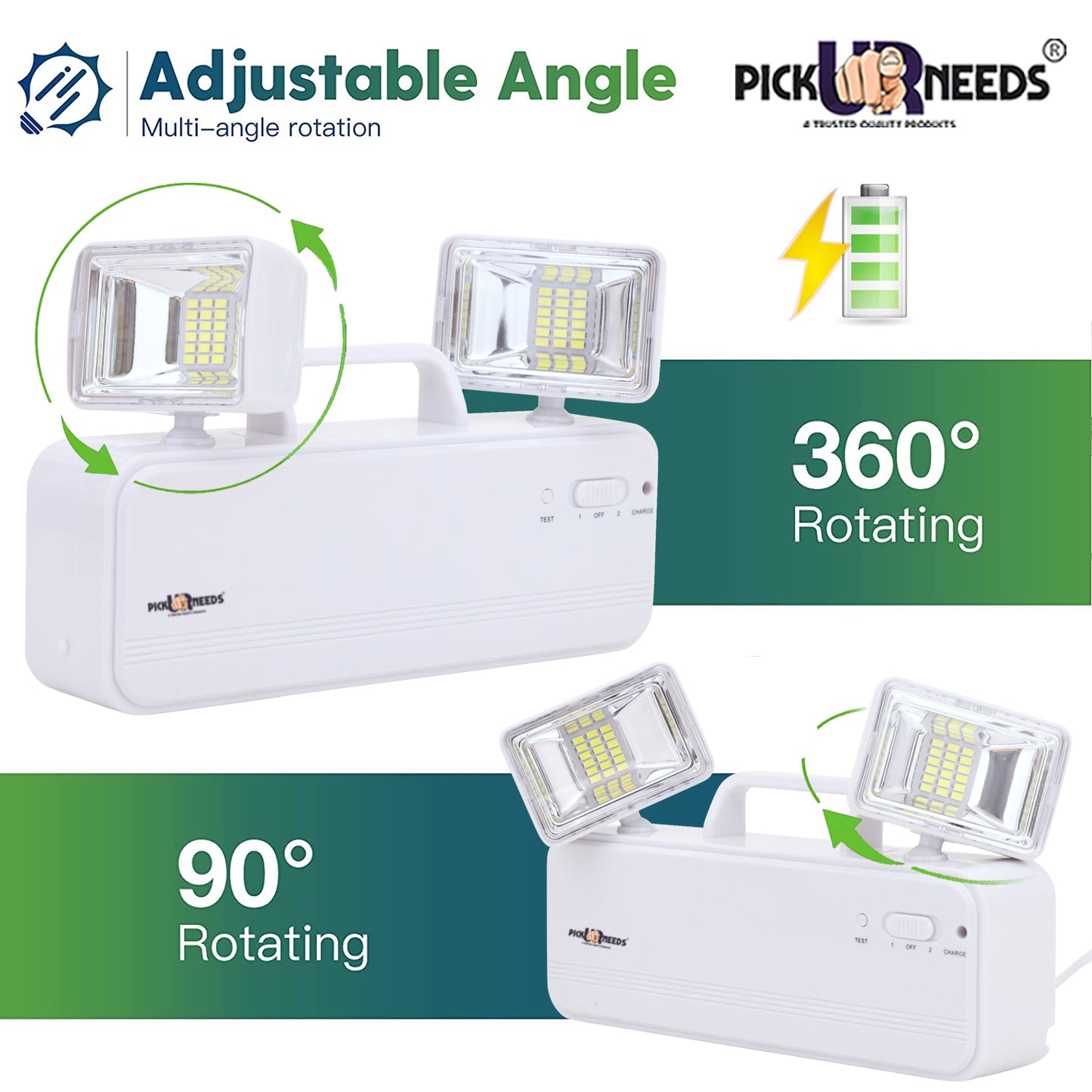 Pick Ur Needs Portable Automation Mini Systems (500 lumens) 14 hrs Lantern Emergency Light