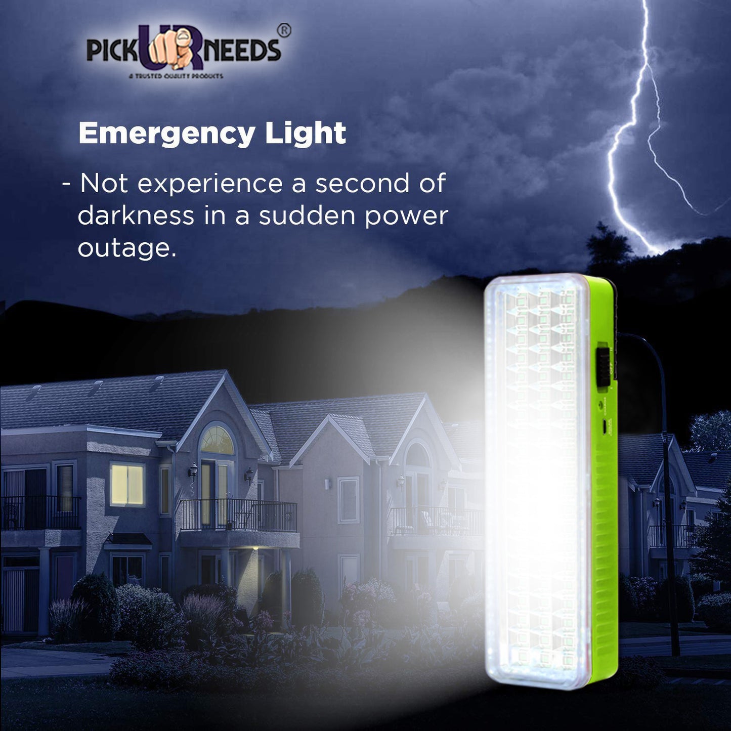 Pick Ur Needs Solar 60 SMD LED Rechargeable Floor Lantern Lamp Emergency Light Pack of 2 Torch (White, 23 cm, Rechargeable)