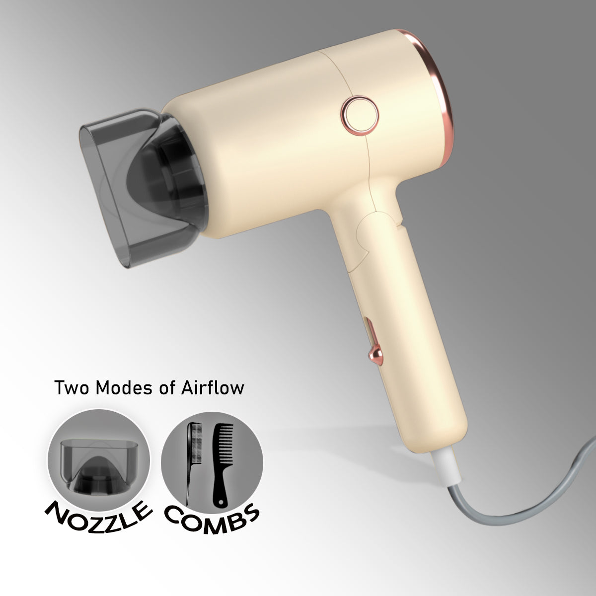 Pick Ur Needs Foldable Hair Dryer Stylish 2000W Professional Hot & Cold Hair Dryer with Handle Hair Dryer (2000 W, Green)