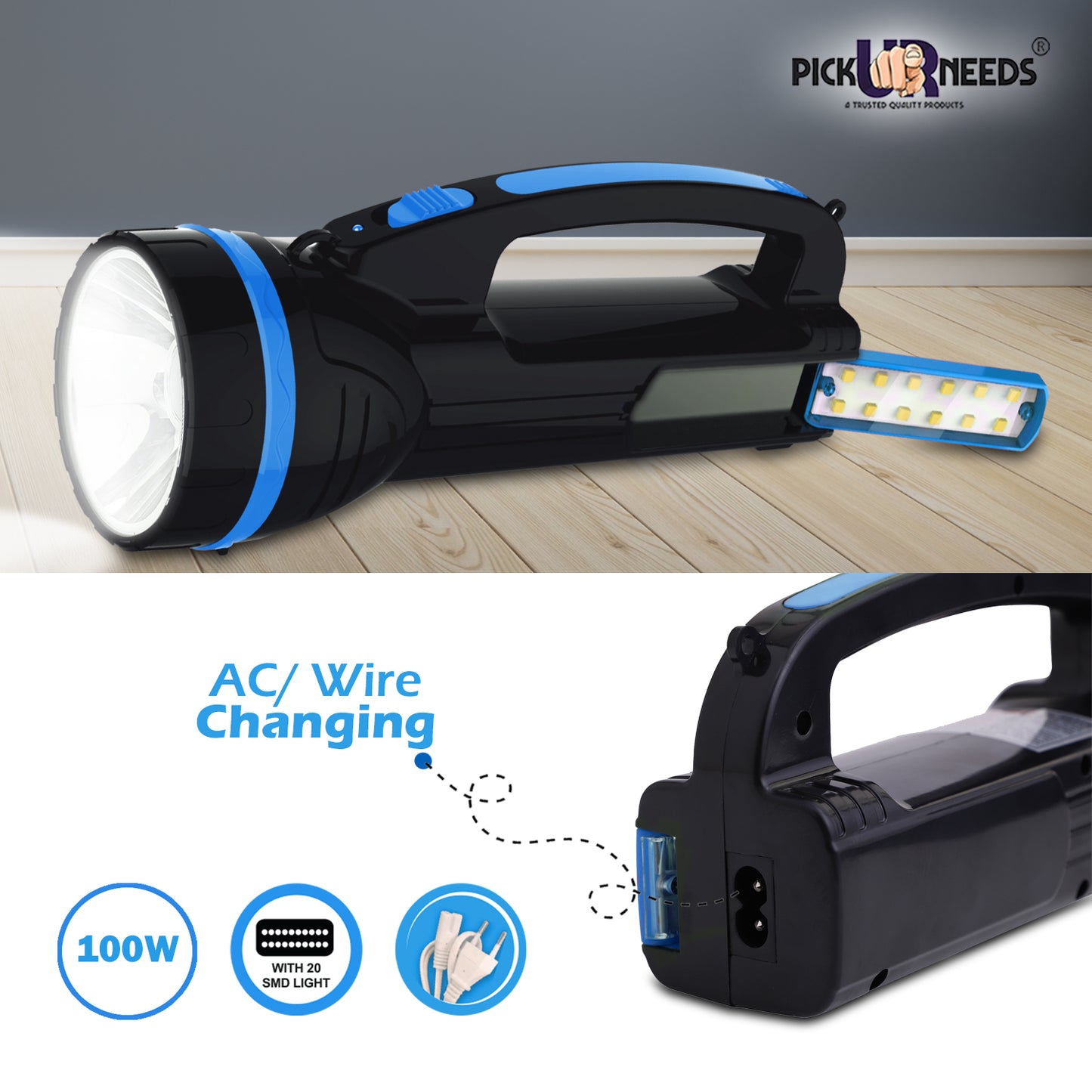 Power Consumption: 25 W 2 hrs Charging Time, 10 hrs Back-up Time Battery Capacity: 1200 mAh Wall Mountable Power Source: Rechargeable, Battery Power Requirement: 110-220v