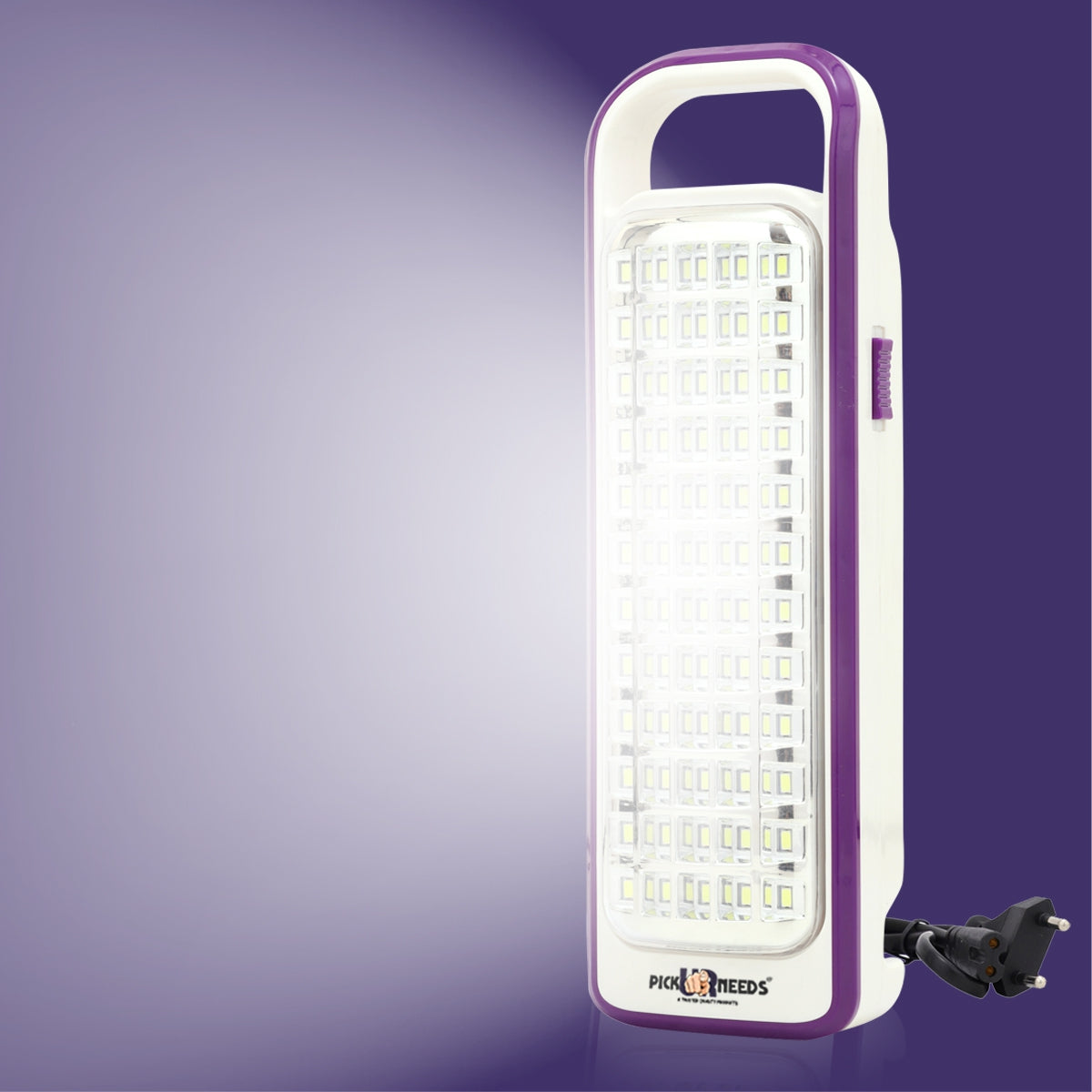 Pick Ur Needs Portable & Rechargeable Lantern Home Emergency Light Built-in 60-LED Bulbs
