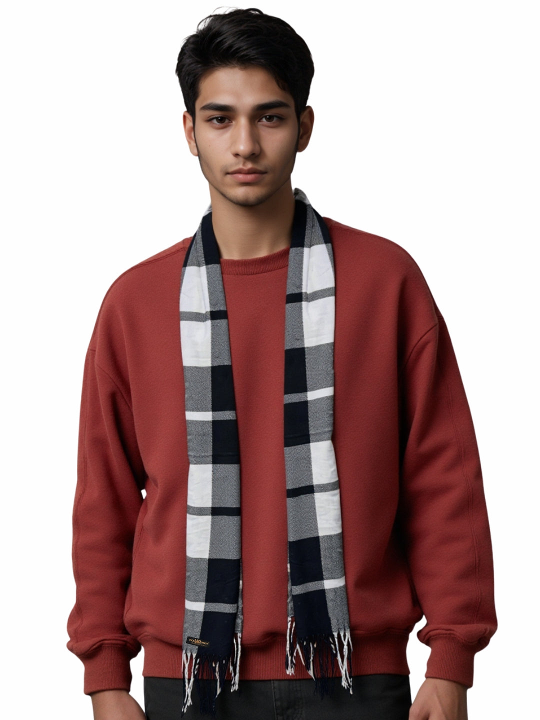 Pick Ur Needs Stylish Men’s Muffler – Warm, Soft & Trendy Winter Accessory