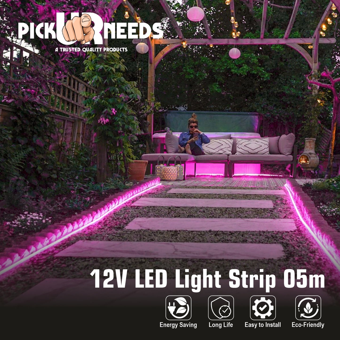 Pick Ur Needs 5M Rope 240 LED Light / Strip Ceiling Green Color Functional / Festival Light Light Strip