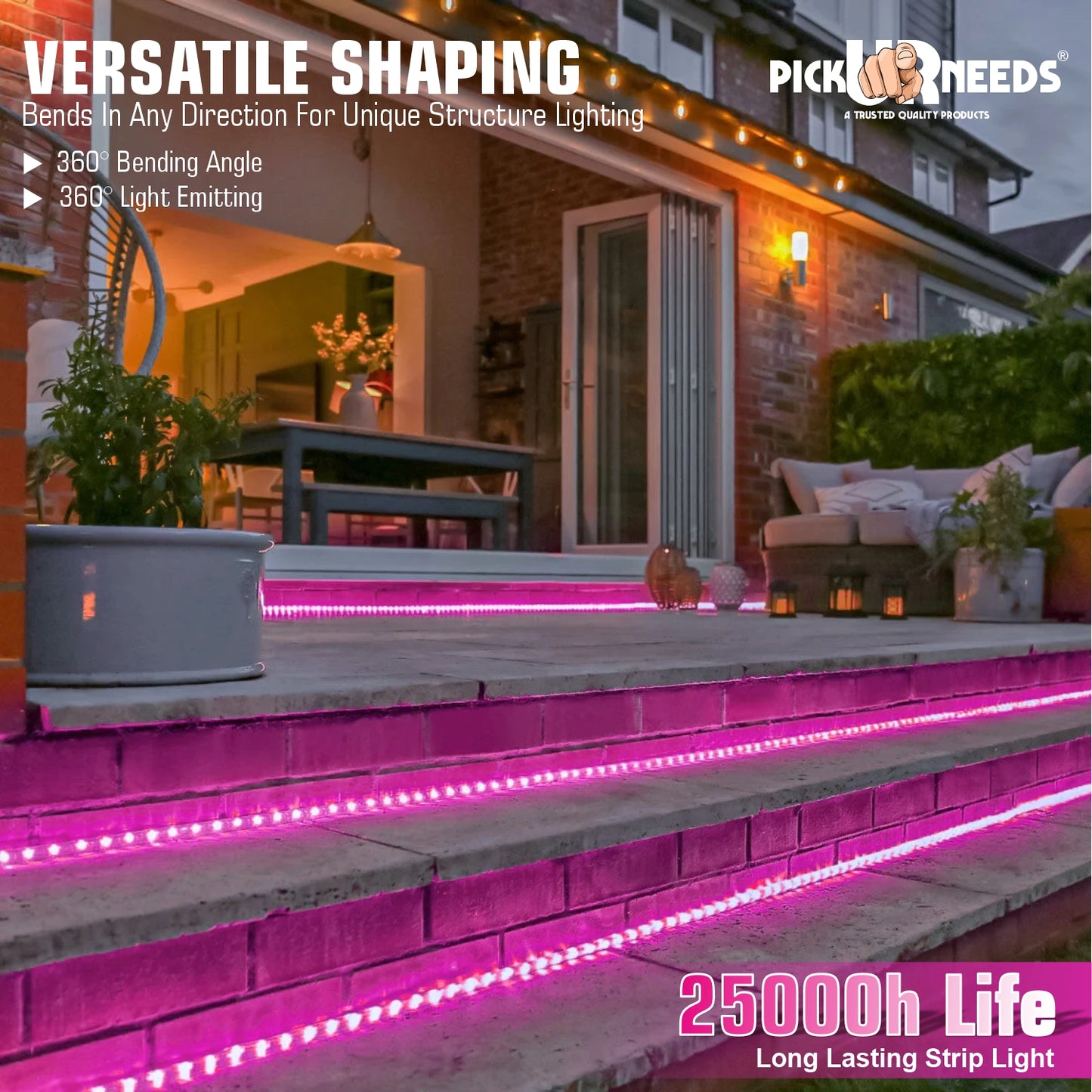 Pick Ur Needs 5M Rope 240 LED Light / Strip Ceiling Green Color Functional / Festival Light Light Strip