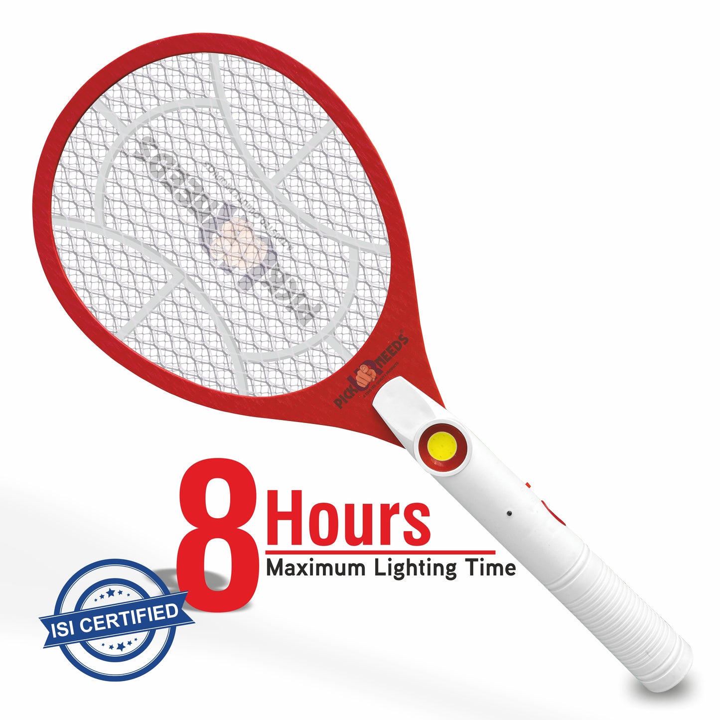 Pick Ur Needs Rechargeable Mosquito Racket / Bat With Cob Light For Mosquito Killing Electric Insect Killer Indoor, Outdoor (Bat)
