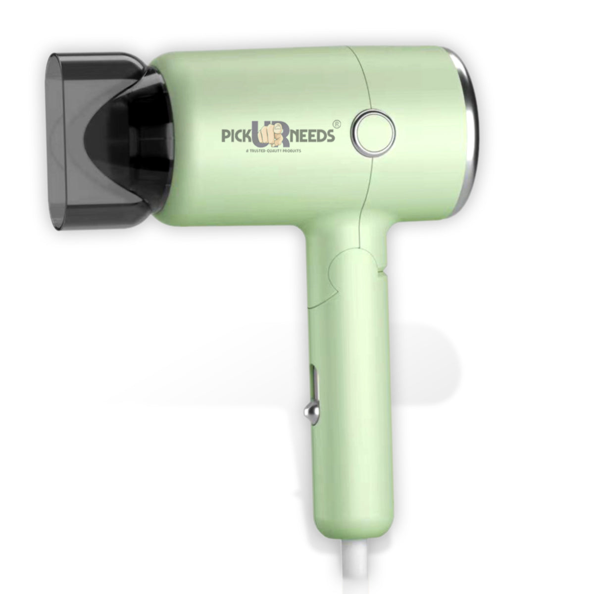 Pick Ur Needs Foldable Hair Dryer Stylish 2000W Professional Hot & Cold Hair Dryer with Handle Hair Dryer (2000 W, Green)