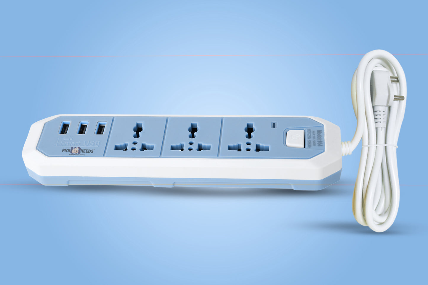 Pick Ur Needs Extension Cord/Board Electrical Socket For Electronic Devices With 3 Socket 8 A Three Pin Socket