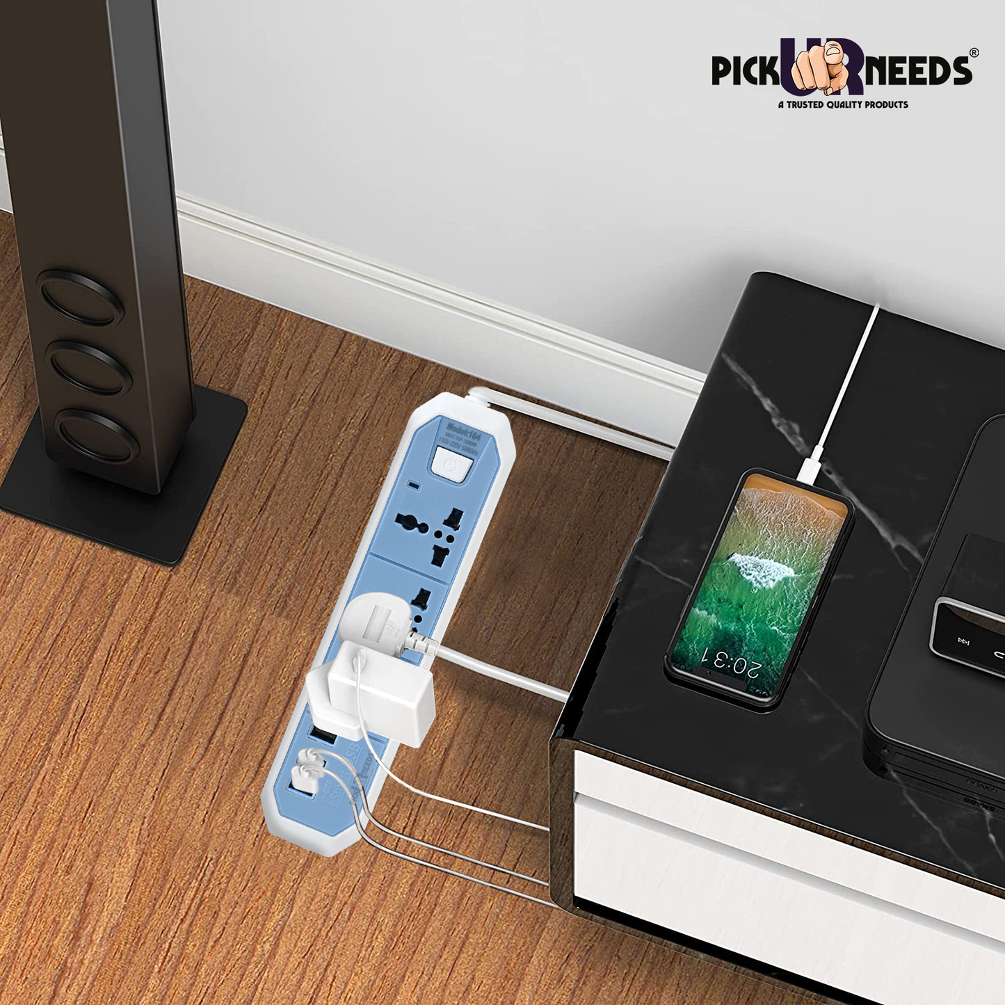 Pick Ur Needs Extension Cord/Board Electrical Socket For Electronic Devices With 3 Socket 8 A Three Pin Socket