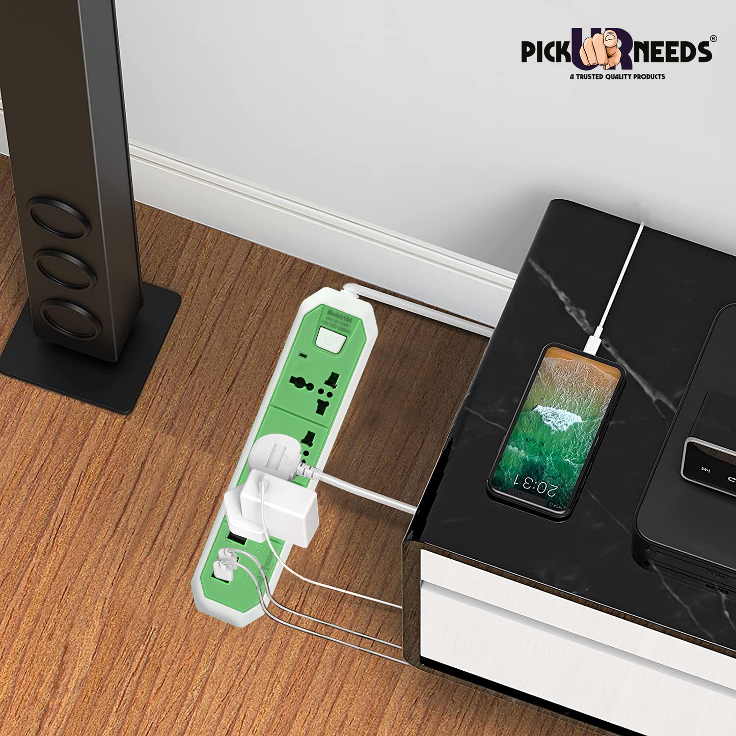 Pick Ur Needs Extension Cord/Board Electrical Socket For Electronic Devices With 3 Socket 8 A Three Pin Socket