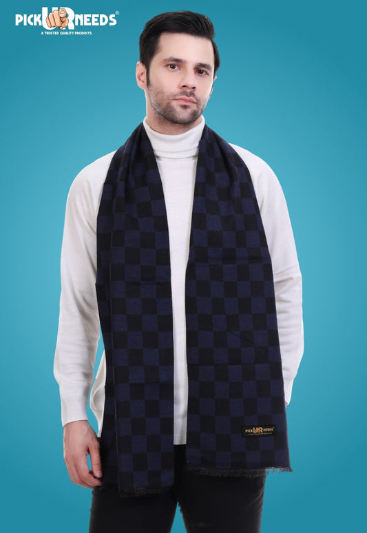 Pick Ur Needs Stylish Men’s Muffler – Warm, Soft & Trendy Winter Accessory