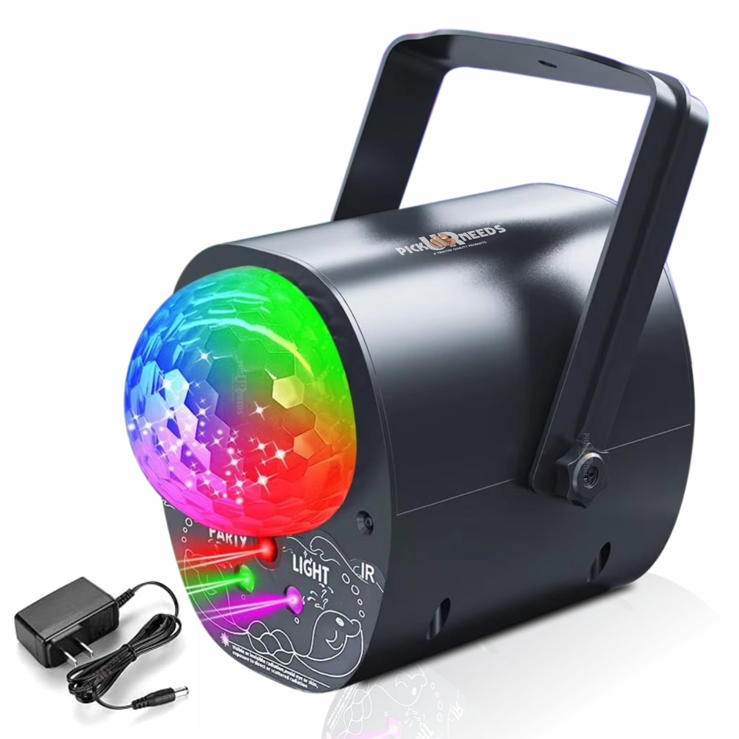 Pick Ur Needs Disco Ball Party Lights DJ Laser Light with Remote β Sound Activated (50 nm, Multicolor)