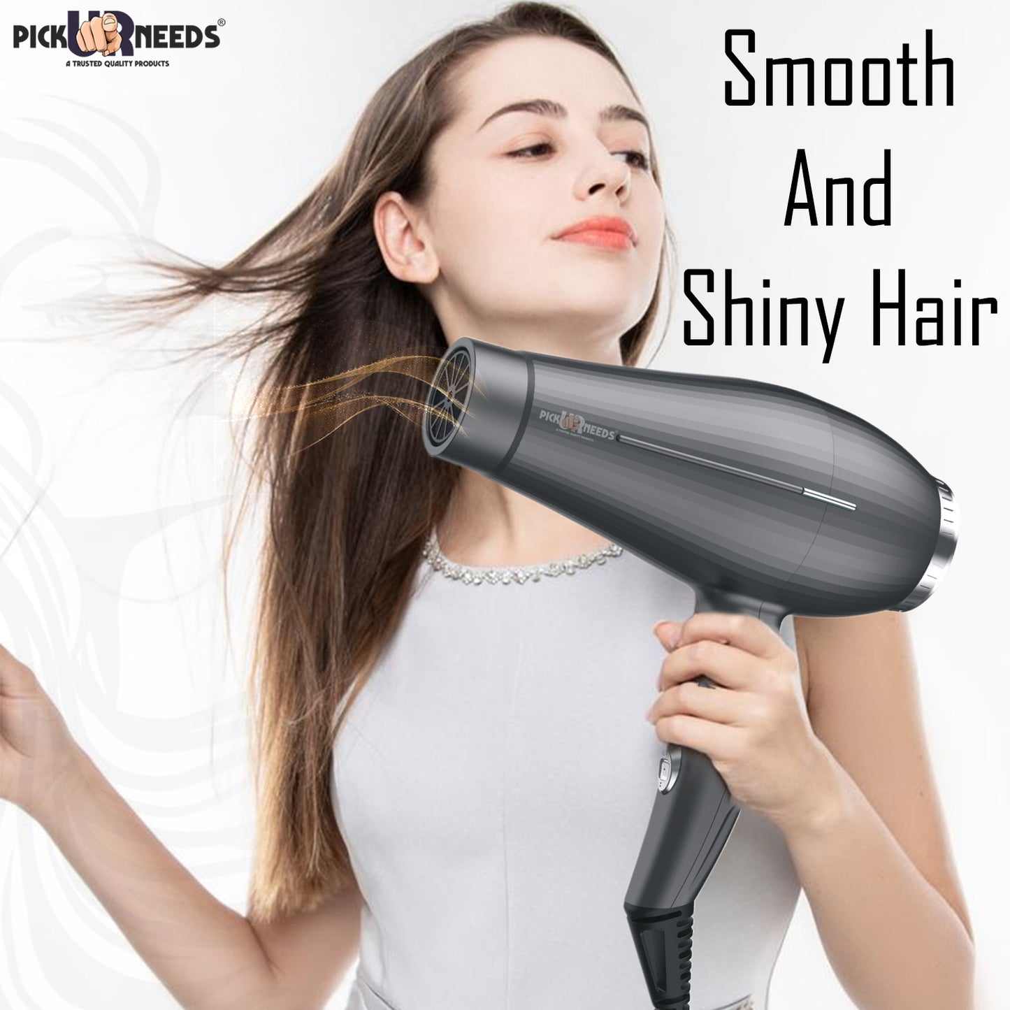 Pick Ur Needs 5000 Watt Professional Hair Dryer With Powerfull Motor 3 Temperature / 2 Speed Hair Dryer (5000 W, Green)