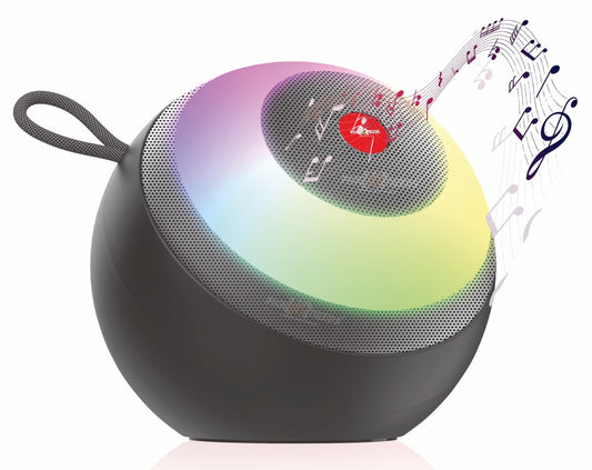 Pick Ur Needs Compact Rechargebale Wireless Speaker, RGB LED, 5W Bluetooth Speaker  (Blue)