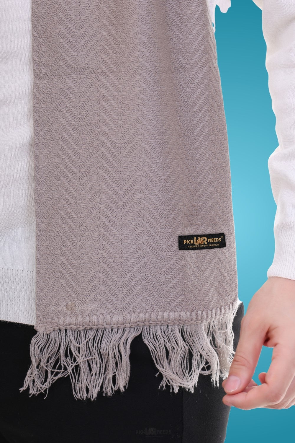 Pick Ur Needs Stylish Men’s Muffler – Warm, Soft & Trendy Winter Accessory