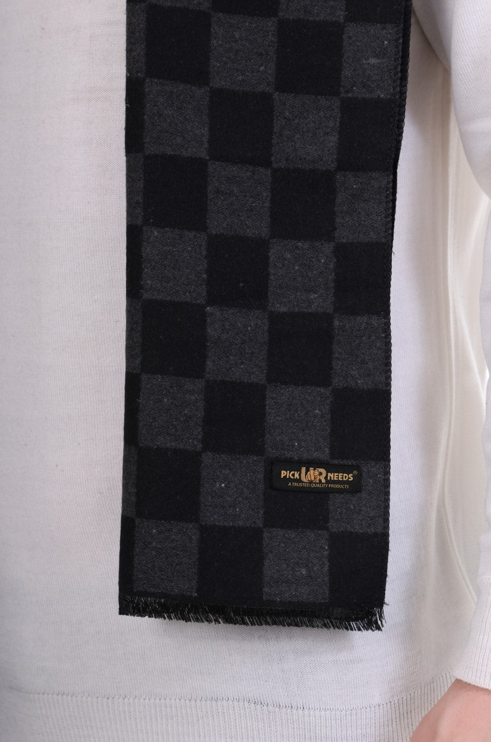 Pick Ur Needs Stylish Men’s Muffler – Warm, Soft & Trendy Winter Accessory