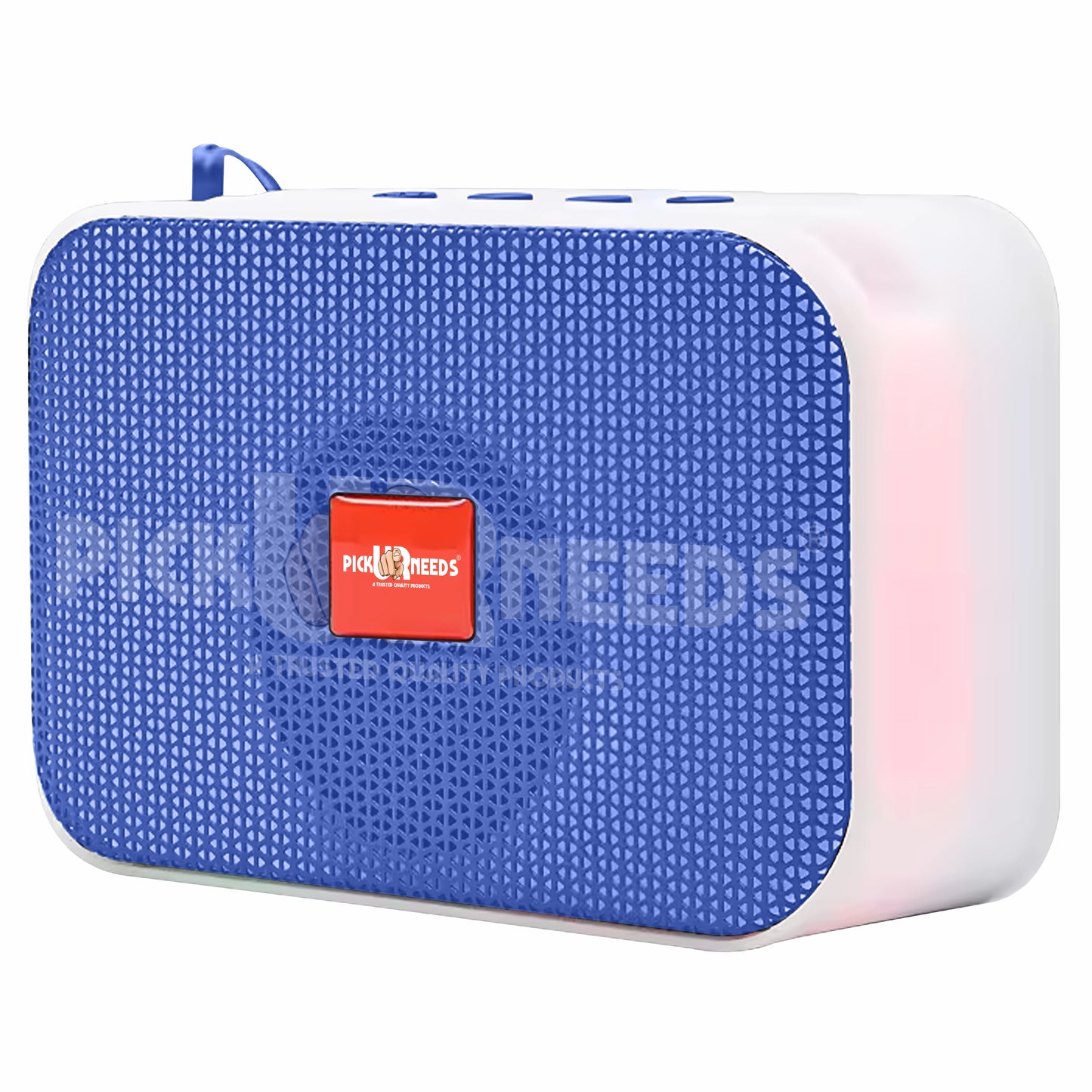 Pick Ur Needs Portable Wireless Speakers With Disco RGB Light TF Card / USB Device Supported 5 W Bluetooth Speaker (Black, 5.0 Channel)
