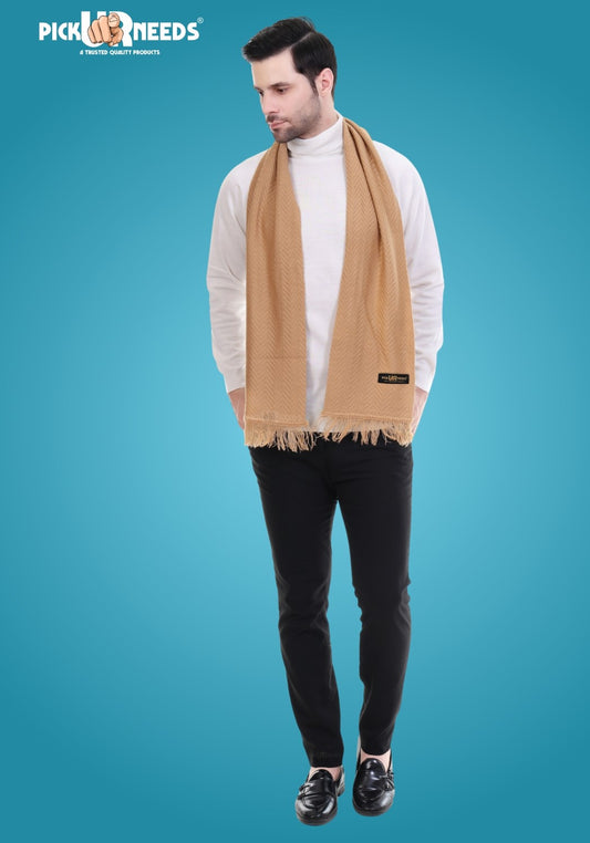 Pick Ur Needs Stylish Men’s Muffler – Warm, Soft & Trendy Winter Accessory