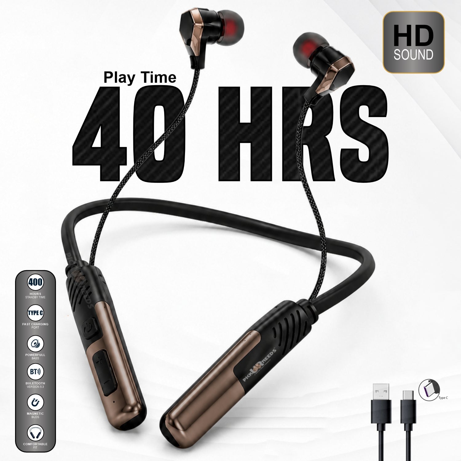wireless bluetooth headphones wireless earphones with neckband