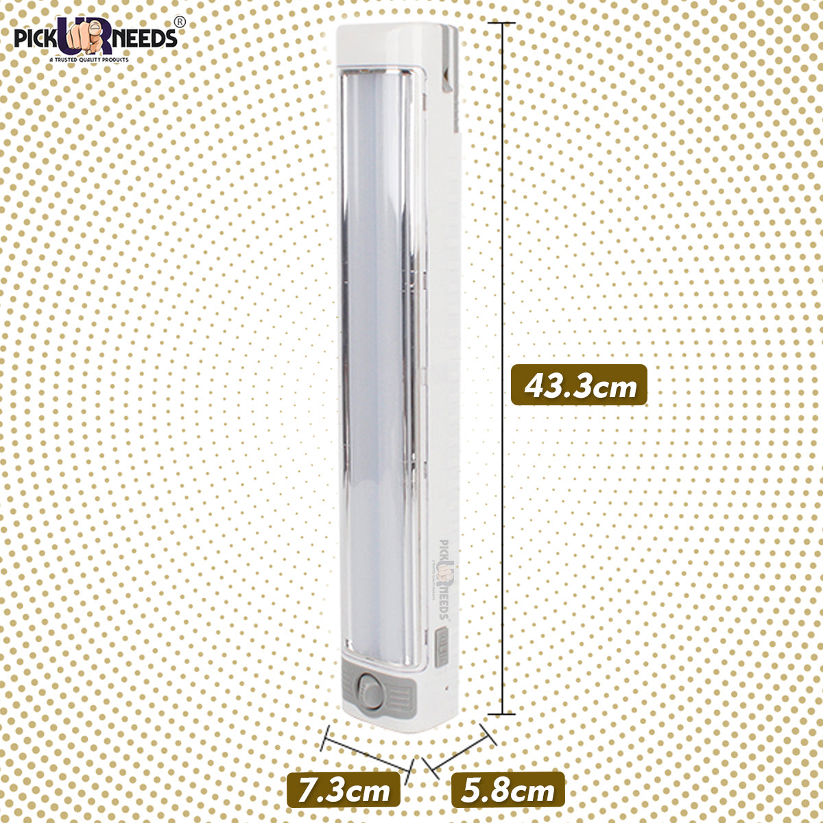 Pick Ur Needs Rechargeable 60 Watt Long Size Tube Home Delight Rechargeable Long Tube Light With 8 hrs Lantern Emergency Light