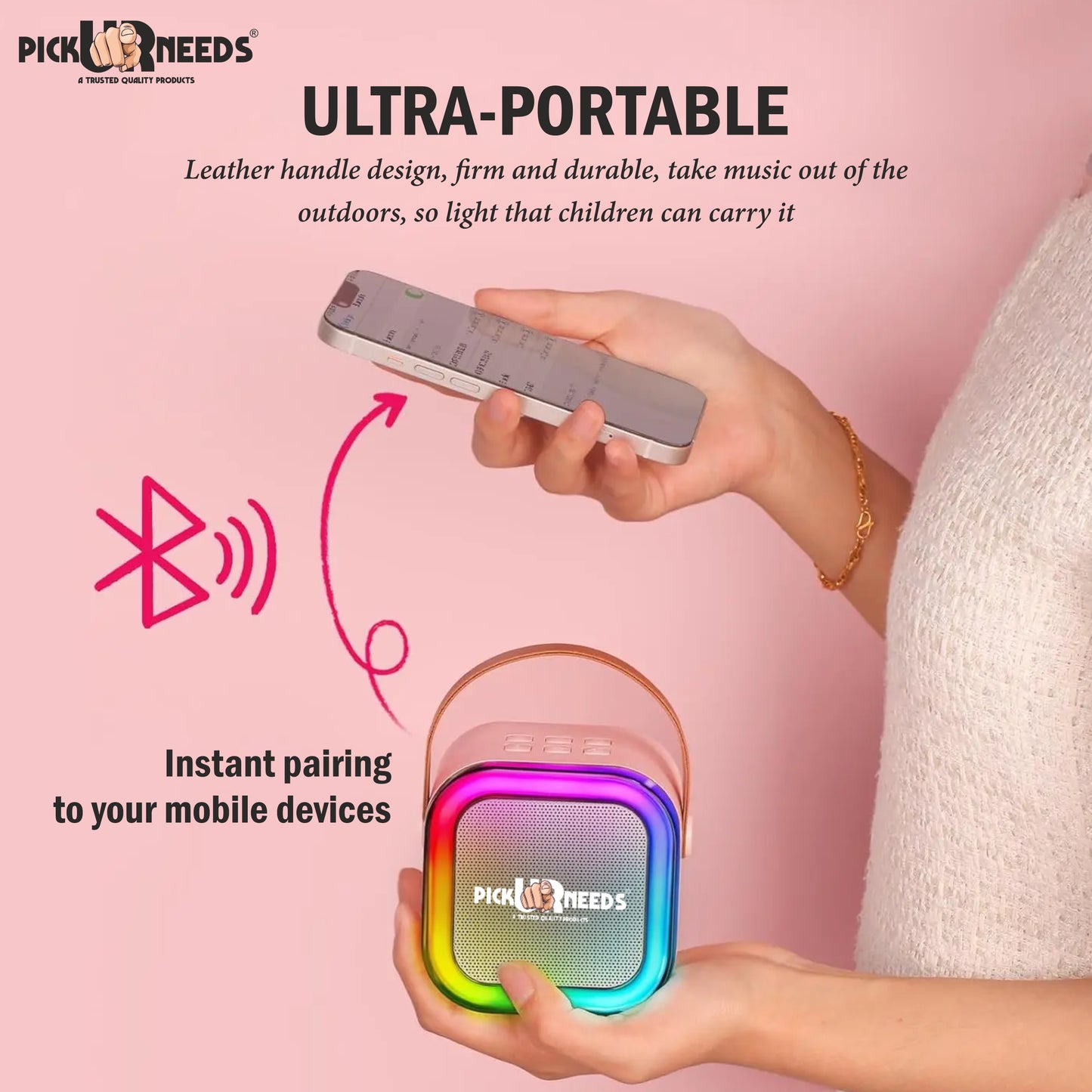 Pick Ur Needs 633 6 W Bluetooth Party Speaker