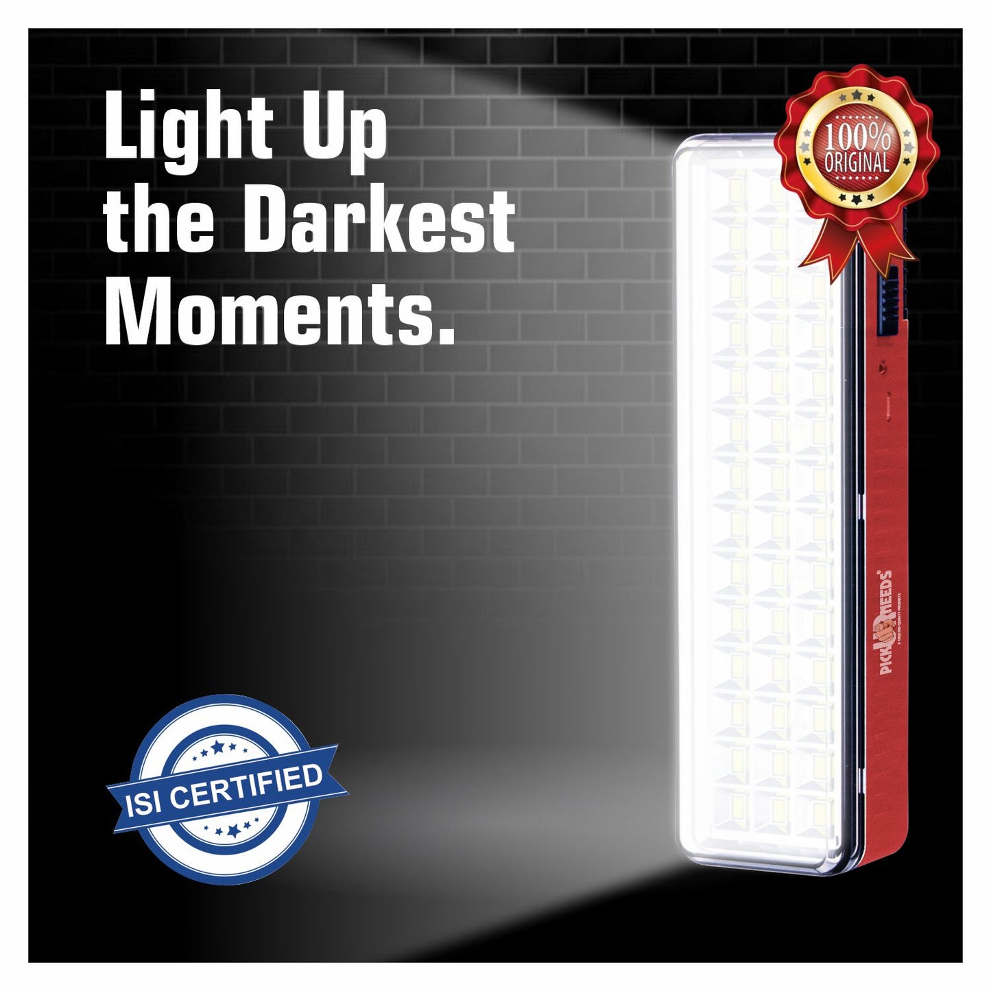 Pick Ur Needs Rechargeable 42 LED Mini Light With InBuilt Solar Panel Emergency Lantern Light