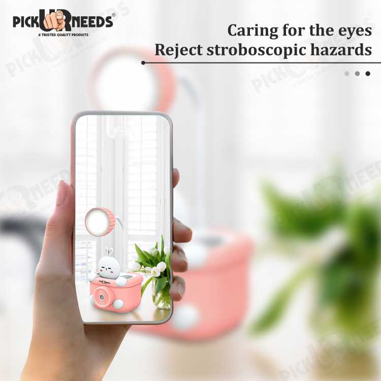 Pick Ur Needs Multi-Functional Study Lamp Desk Lamp with Sharpener and Pen Holder Study Lamp (20 cm, Brown)