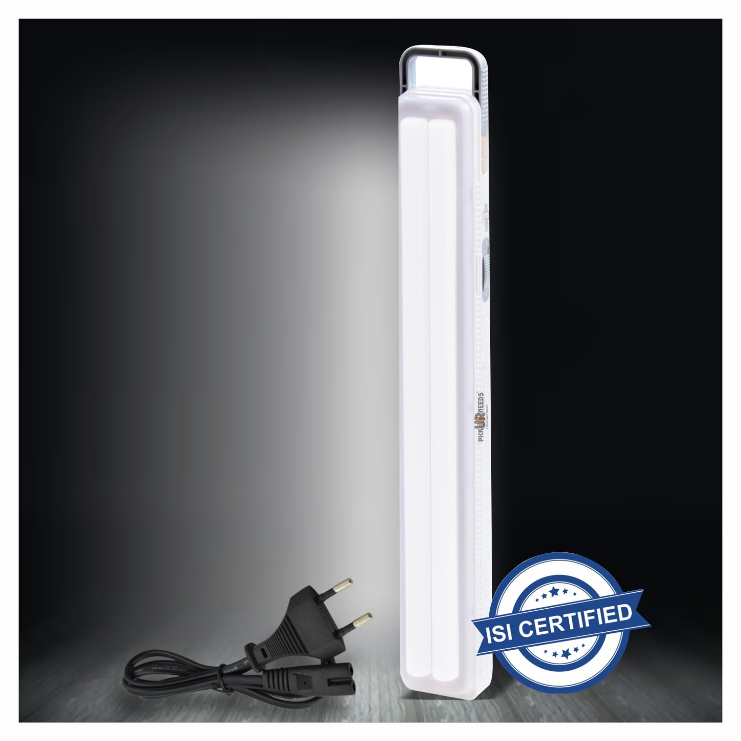 Pick Ur Needs Home Delight Rechargeable Long Tube 15-Hours LED Light 15 hrs Lantern Emergency Light (White)