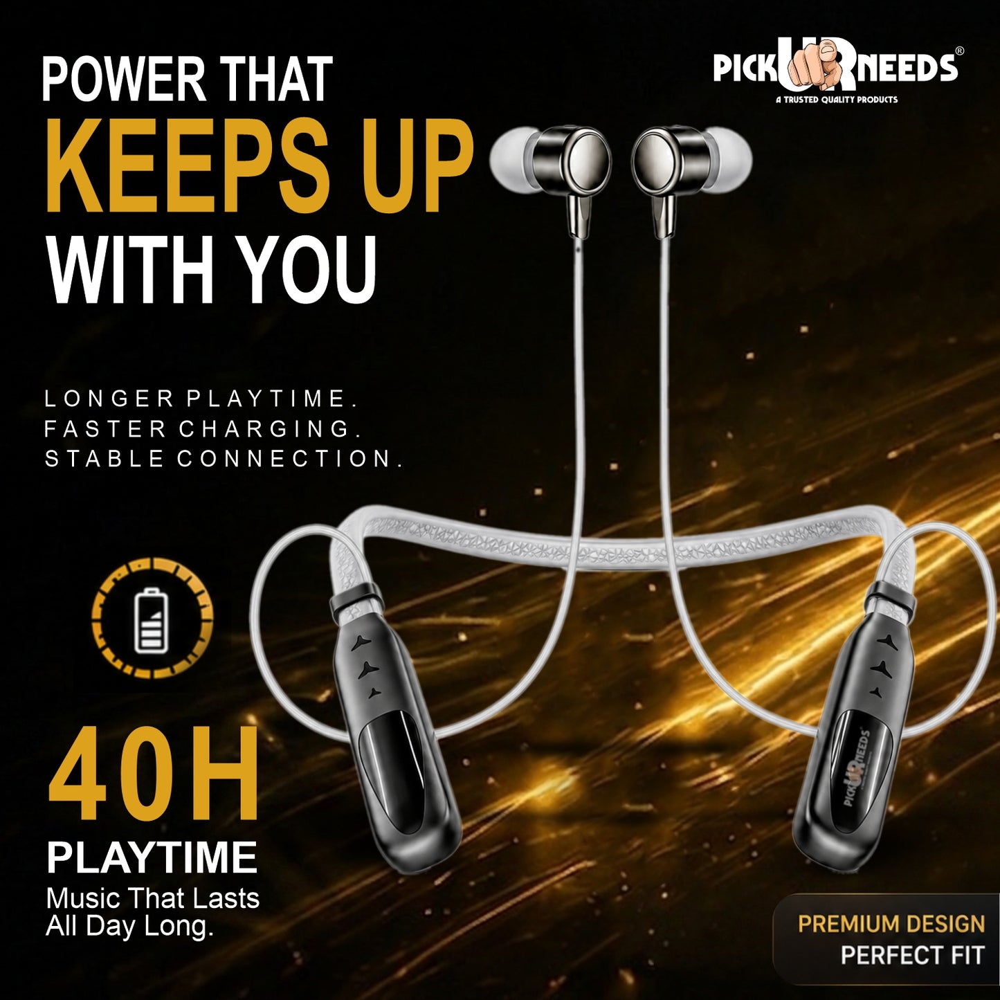Best Wireless Neckband Headphones for Music & Calling β Lightweight Design