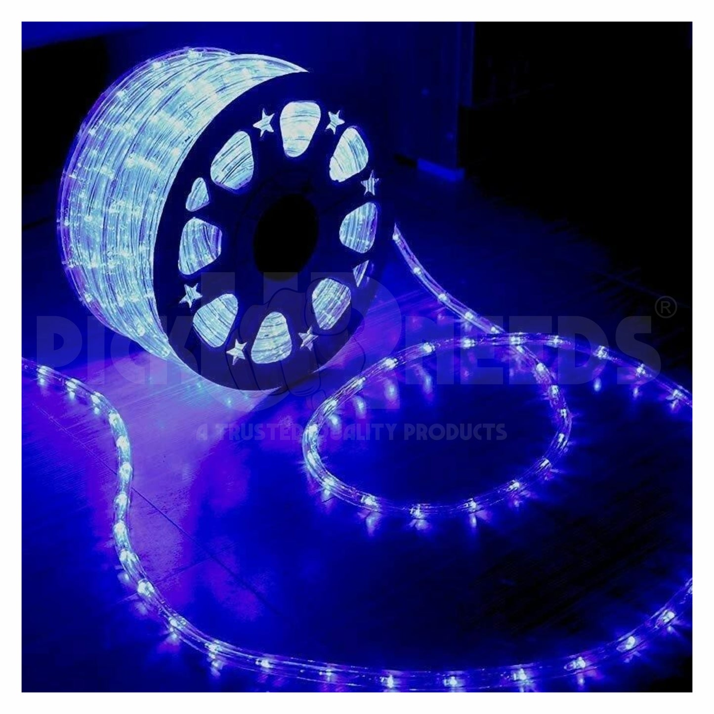 Pick Ur Needs 1200 LEDs 10 M Strip Rope Lights / Strip Light Blue Color Functional / Festival Decoration Light