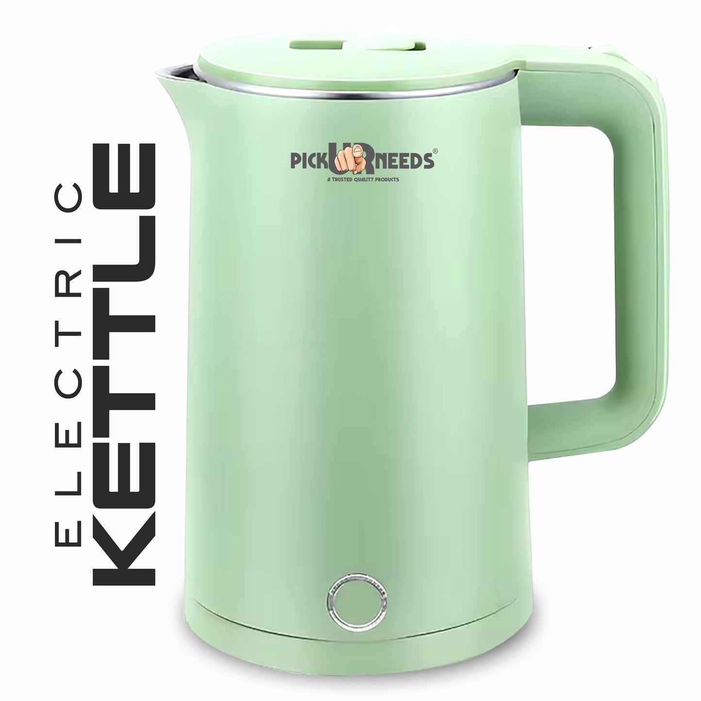 Pick Ur Needs Electric Tea Coffee Kettle Jug With LED Backlight 1500W Electric Kettle (1.8 L, Green)