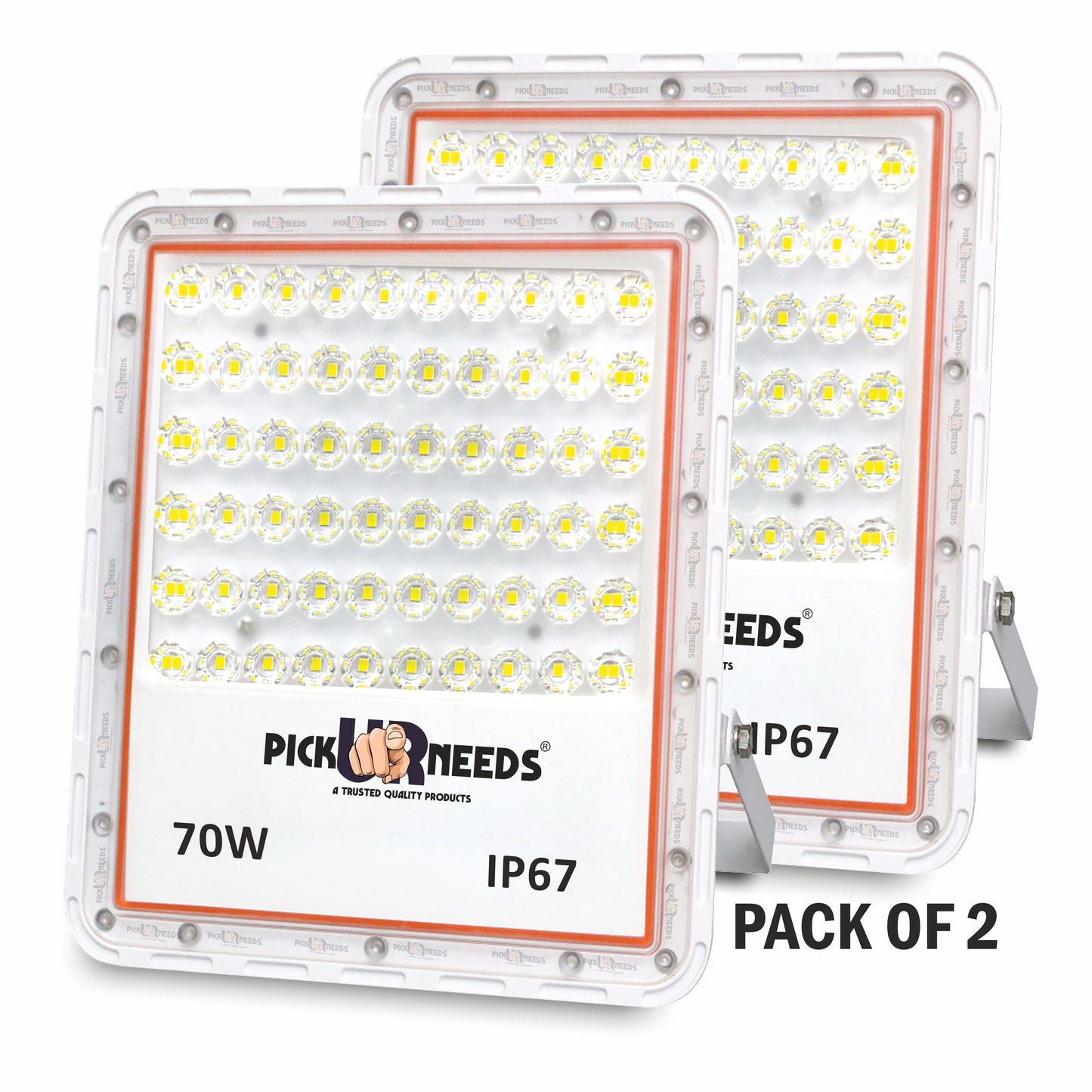 Pick Ur Needs Bright LED 70W Lens Flood Emergency Lamp Light Outdoor With Extension Bracket Flood Light Outdoor Lamp