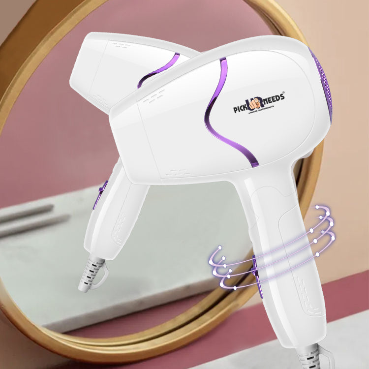 Pick Ur Needs 3500W Compact & Portable Mini Professional Portable Hair Dryer with Foldable Handle