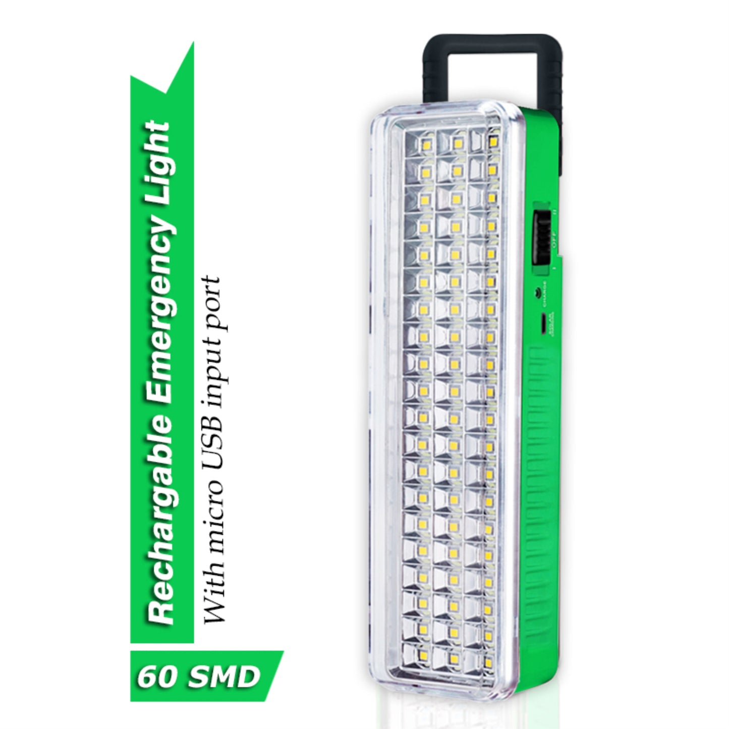 Pick Ur Needs Rechargeable 60 LED Mini Light With InBuilt Solar Panel Emergency Lantern Light