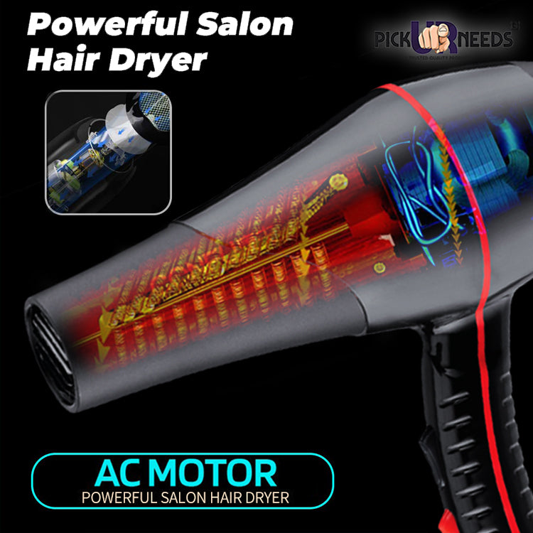 Pick Ur Needs Salon Grade High Range Professional Hair Dryer Hair Dryer With Comb Reducer (4000 Watt)