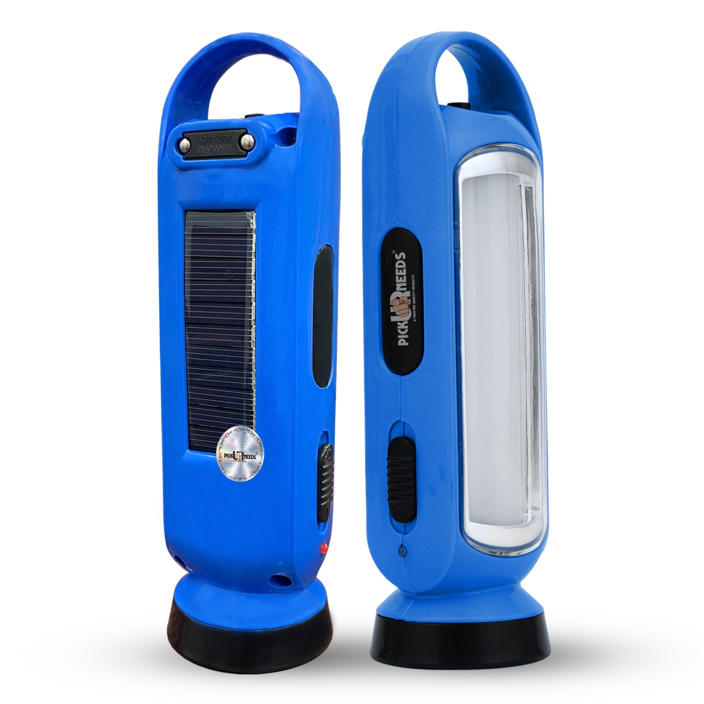 Pick Ur Needs 3 in 1 LED Solar Rechargeable Emergency Lantern Lamp Torch Light 4 hrs Torch Light