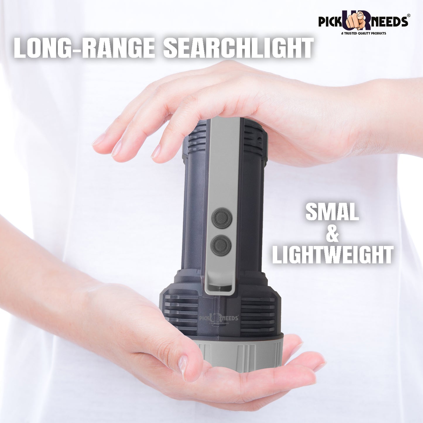 Pick Ur Needs Emergency Rechargeable100w Bright Waterproof LED Torch Laser Long Range Power Search Light