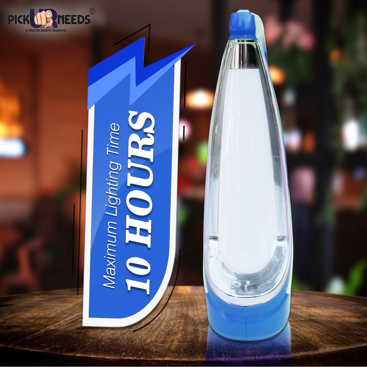 Pick Ur Needs Portable Super Bright Home Emergency Rechargeable LED Tube Light Lantern