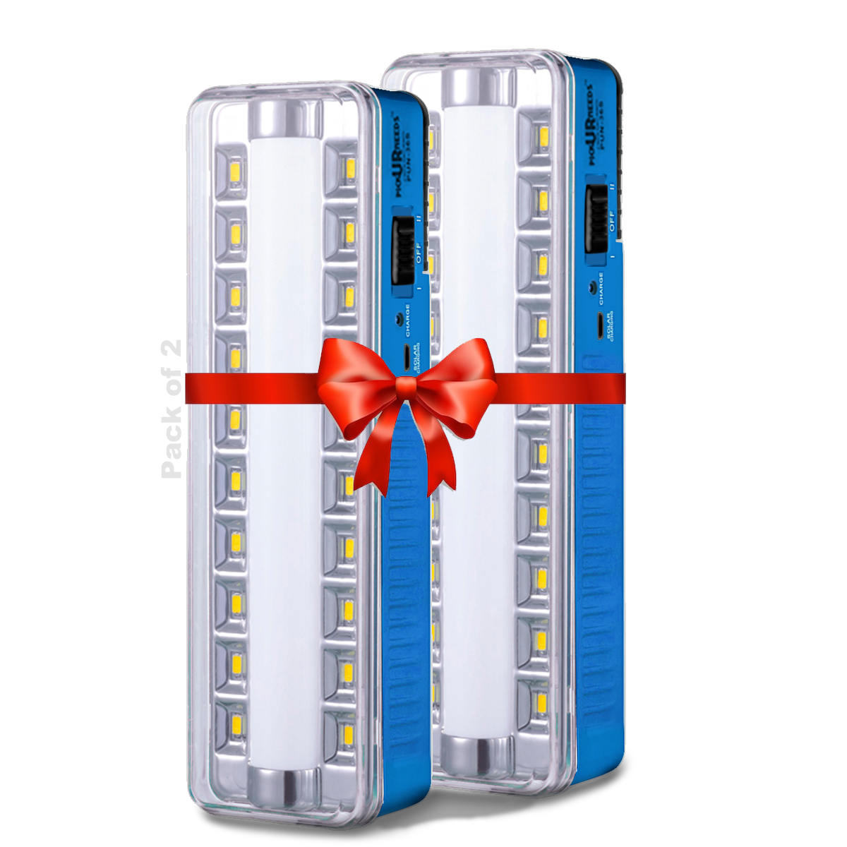 Pick Ur Needs Emergency Rechargeable Dual Mode LED Tube+ 20 SMD Floor Lantern Lamp Light With 7 hrs Flood Lamp Emergency Light