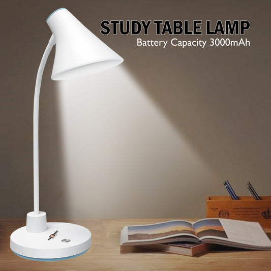 Pick Ur Needs Rechargeable Foldable Study Table/Desk Lamp with Warm Light Dimmable for Student