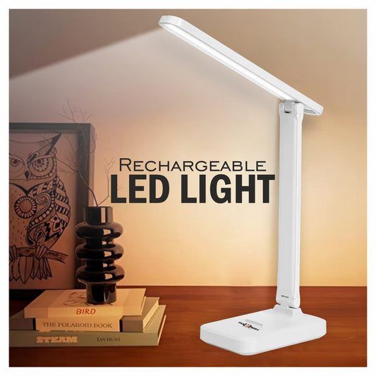 Pick Ur Needs Rechargeable LED Study Lamp With Touch Dimmer 3 Level Color Temperature Reading Table Lamp
