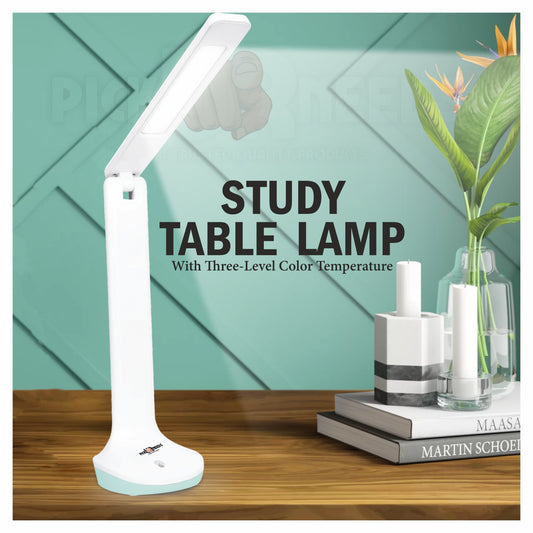 Pick Ur Needs Rechargeable LED Desk Table Lamp Touch Sensor 3 Level Brightness Dimmable 12Hrs Study Lamp