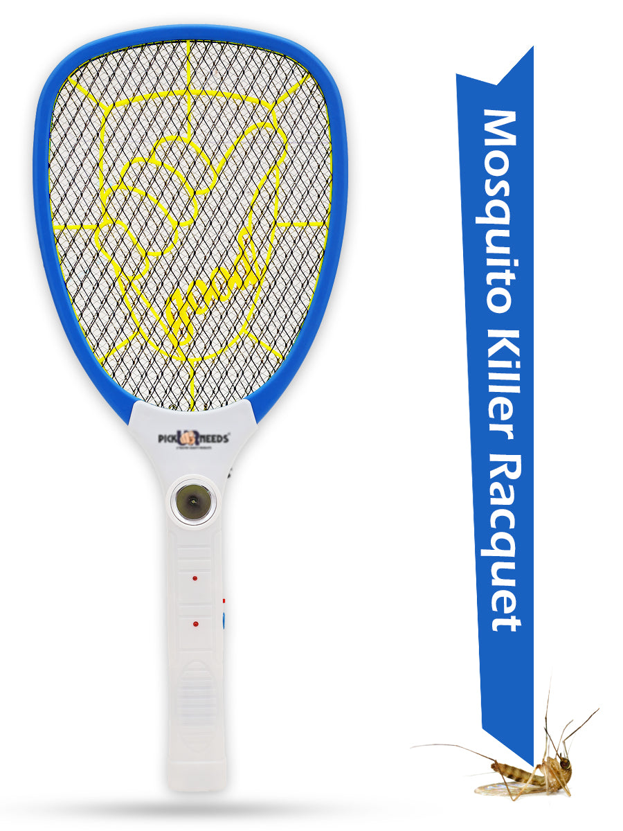 Mosquito Bat by Pick Ur Needs Racquet Rechargeable Electric Insect Killer Indoor, Outdoor