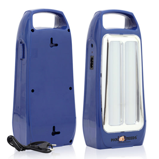 Pick Ur Needs Rechargeable & Portable Bright 2 Tube LED Lantern Lamp Home Emergency Light