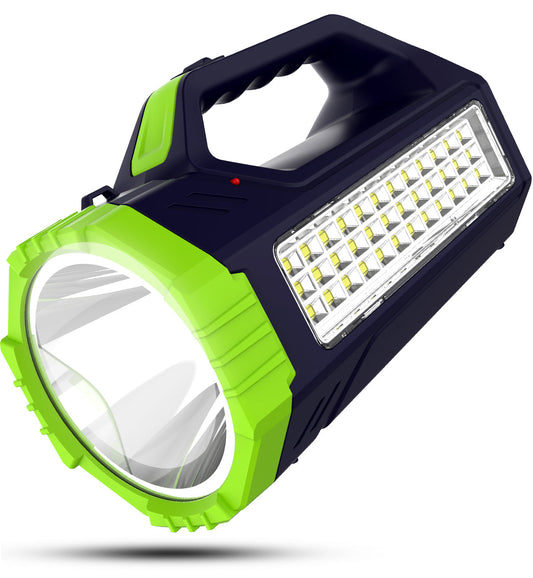 Pick Ur Needs Rechargeable Bright Led Torch Light Laser Long Range High Power Search Light Kisan Rechargeable with 36 Led Side Emergency Lights